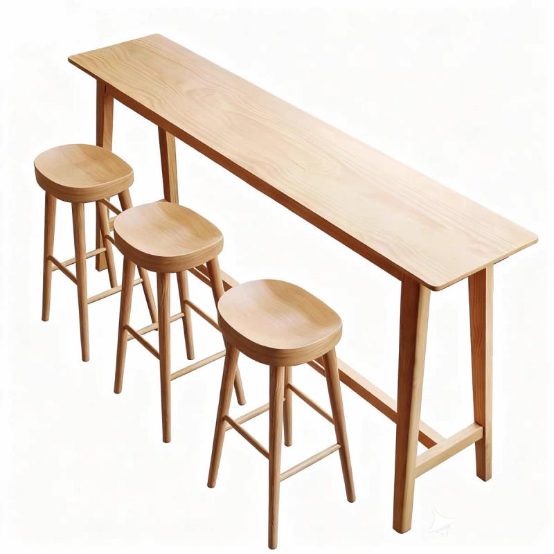 吧台 DLBT04 3050*600*1100 枫木色