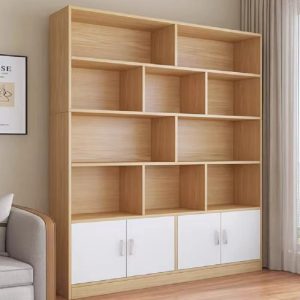 eea2c4ae30ecb42f24939d58d7601c1d 书柜 DLSG03 4000*600*2000 枫木色