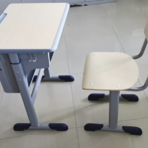 图片1 双斗升降课桌椅 DLKZY01 黄色